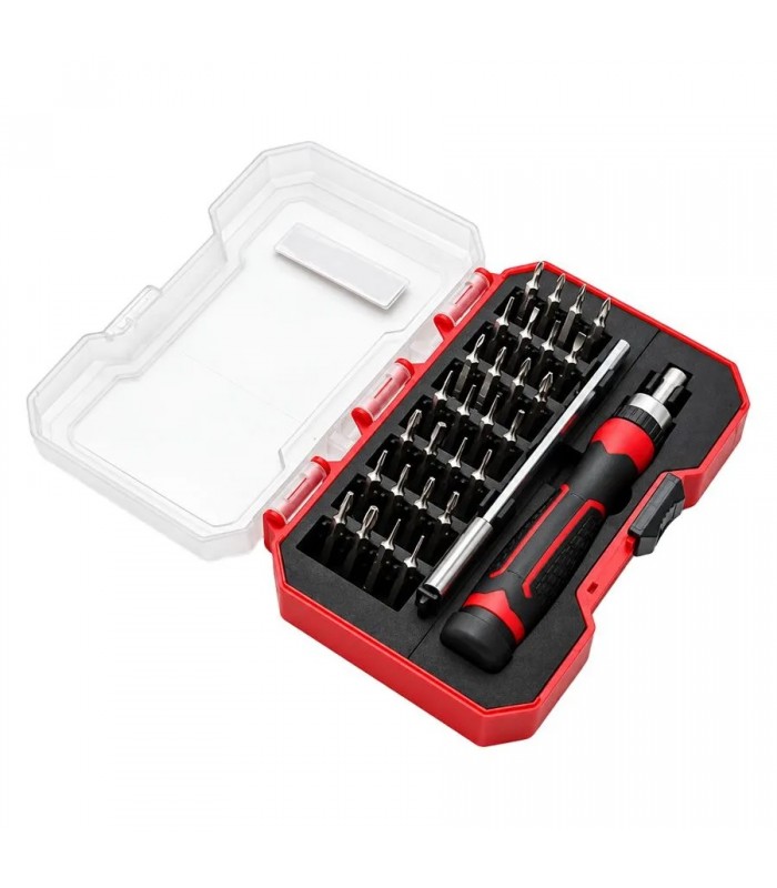 AddTools Ensemble de tournevis à cliquet - 28 embouts de précision - 30 pièces