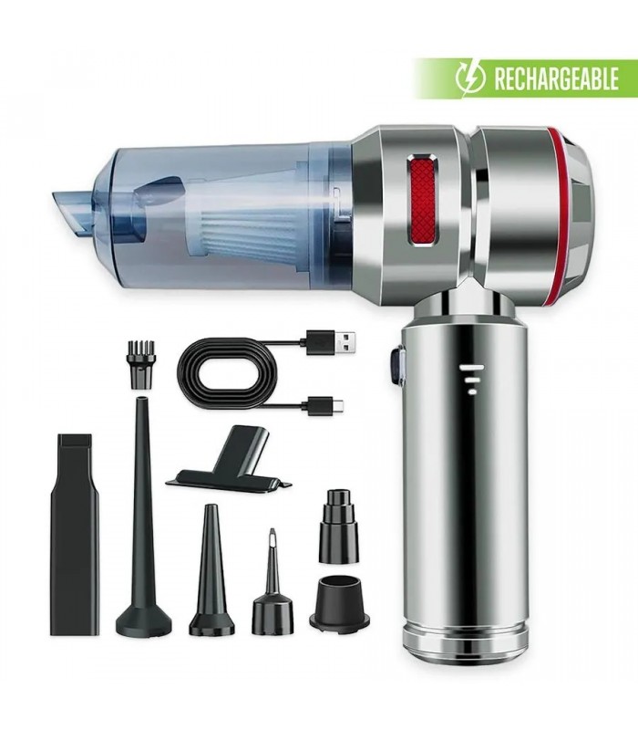 Ason Tech Cordless Handheld Vacuum with Air Duster/Inflator Functions - 100 W