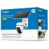 Tapo C610 Kit de caméra de sécurité extérieure panoramique/inclinable alimentée par panneau solaire