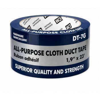 Ruban adhésif en toile tout usage DT-7G – 1,9 po x 23 pi