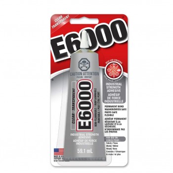 E6000 Colle transparente pour loisirs créatifs 59,1 ml 