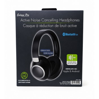 Casque Eclipse Pro à Réduction de Bruit Active – Bluetooth 5.4