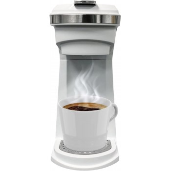 Frigidaire ECMK110 Machine à café pour K-CUP ou moulu - Blanc