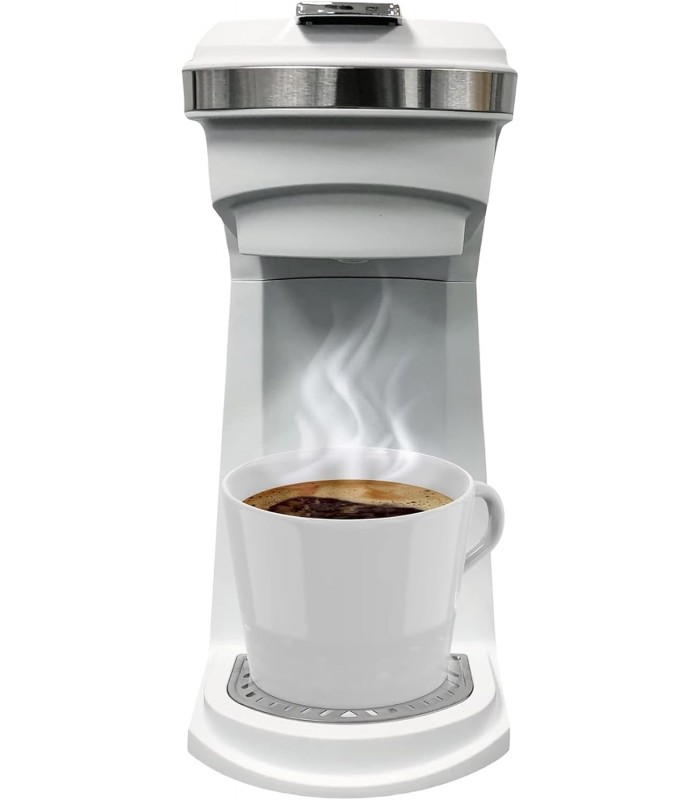 Frigidaire ECMK110 Machine à café pour K-CUP ou moulu - Blanc