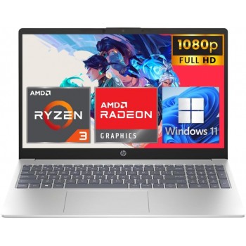 HP - Ordinateur portable 15,6 po. - AMD Ryzen 3 7320U - 512 Go SSD - 8 Go RAM - Windows 11 Famille - Recertifié