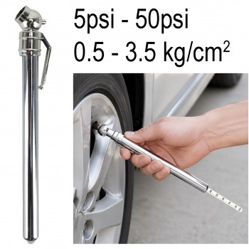 Mirage Manomètre de Pression des Pneus – Acier Inoxydable