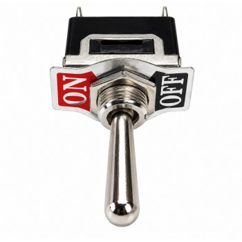 Interrupteur à levier momentané SPDT marche-arrêt, 125/250 V, 20/15 A