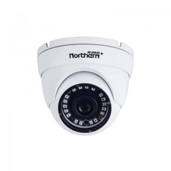 Northern HDEIR60 – Caméra de surveillance extérieure 4-en-1 Full HD 1080p, objectif fixe 2,8 mm, vision nocturne 18 m