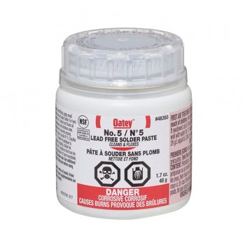 Oatey No. 5 – Pâte à souder sans plomb – 48 g