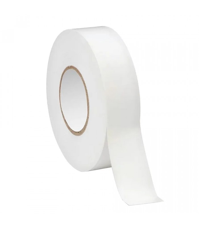 PureVolt Ruban électrique isolant jusqu'à 600 V en PVC - 19 mm X 18 m - Blanc PureVolt Ruban électrique isolant jusqu'à 600 V en PVC - 19 mm X 18 m - Blanc