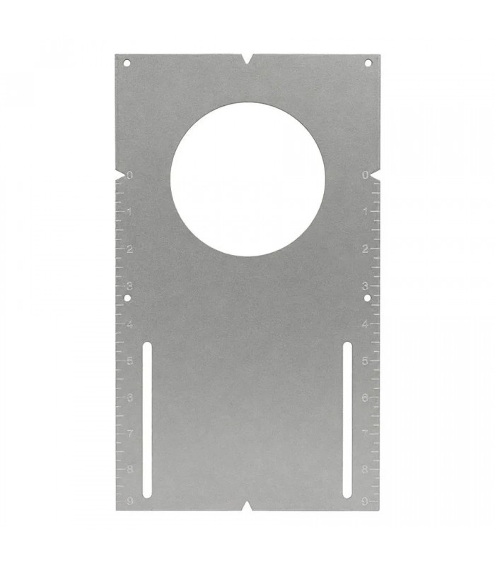 PureVolt Plaque de prémontage en acier pour lumière encastrée -Style C - 4 po