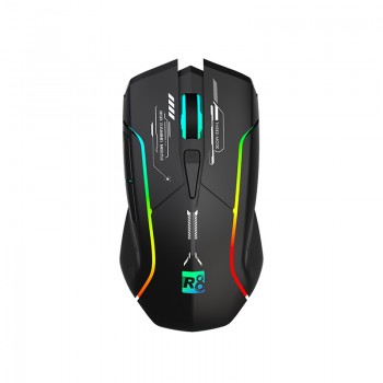 R8 G315 – Souris sans fil triple mode 2,4 GHz + Bluetooth + USB-C – Noire