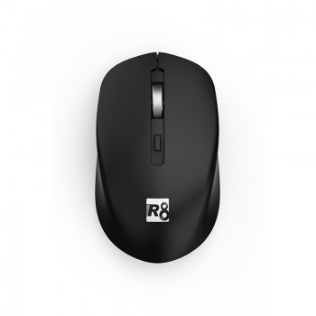 R8 G506 – Souris sans fil double mode 2,4 GHz et Bluetooth, batterie rechargeable – noire