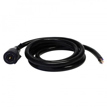 RedLink Harnais de câblage pour remorque - Fiche mâle 7 voies à lames - 2,44 m