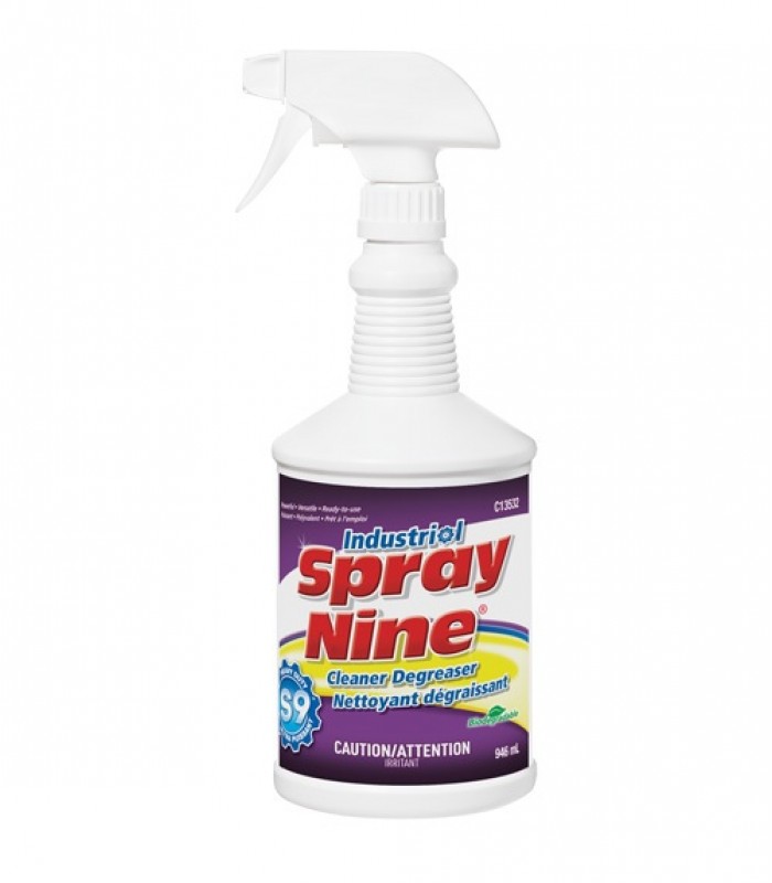 Spray Nine Nettoyant et dégraissant industriel 946 ml