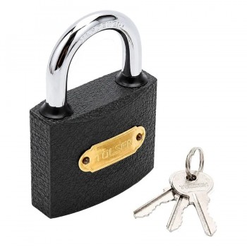Cadenas en fer robuste TOLSEN avec 3 clés - 50 mm