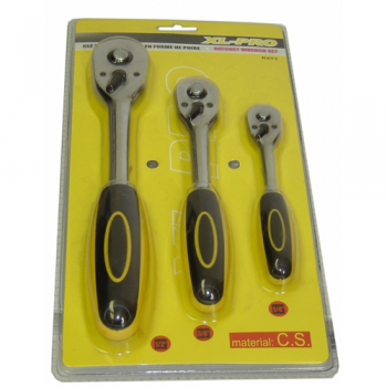 Hand ratchet set - 3 pcs