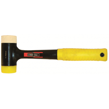 Rodac Maillet de 2 lbs à double face en caoutchouc et plastique