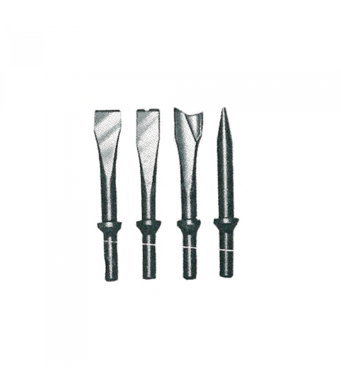 Air chisel set - 4 pcs