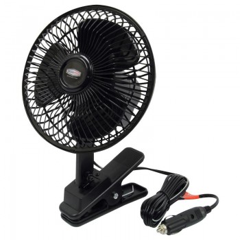 RoadPro Ventilateur de 7" avec pince pour voiture - 12V