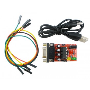 RS232 To TTL Converter Module Built-in MAX232CPE