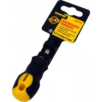 SHOPRO Stubby Screwdriver Square S2 1-1/2 in.