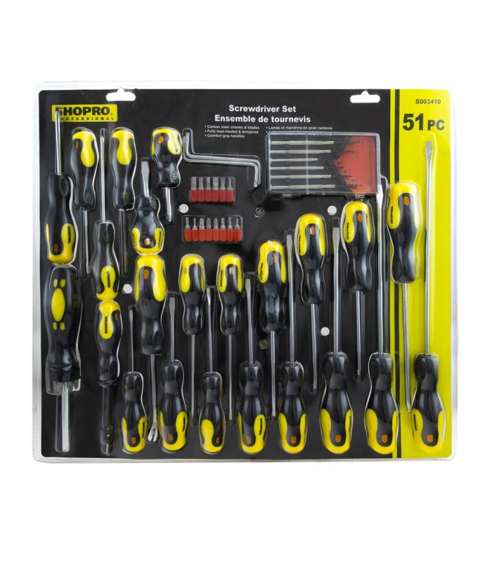 SHOPRO 51-Piece Screwdriver Set