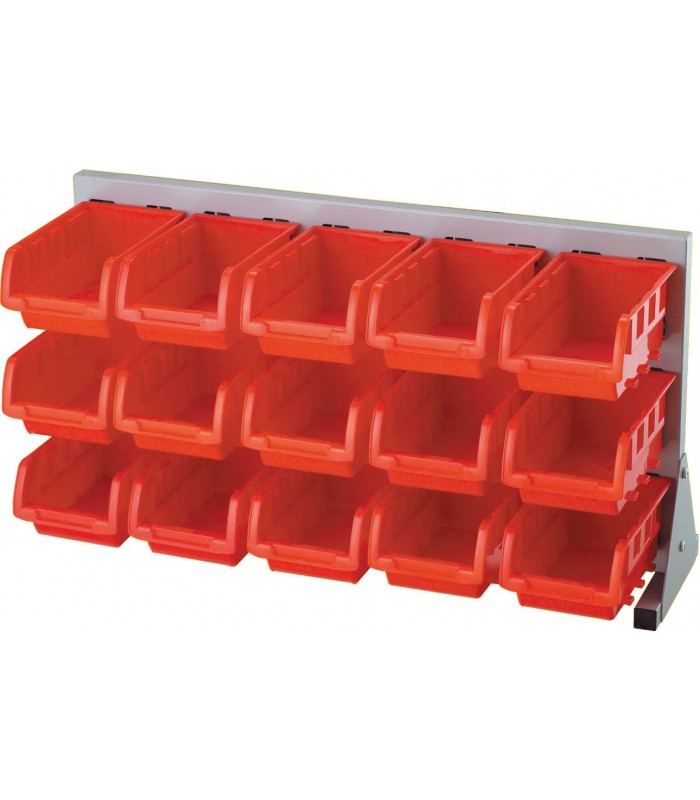 SHOPRO Storage Bins & Rack 15 Pcs