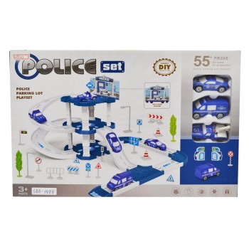 Construction parking lot set