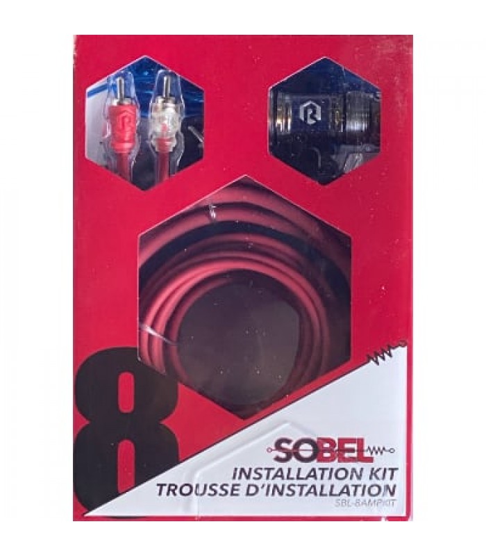 Sobel installation Amplifier Kit 8 AWG