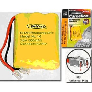 Wellson Cordless Phone Rechargeable Battery