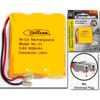 Wellson Cordless Phone Rechargeable Battery