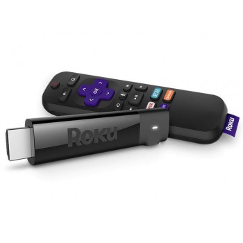Roku Stick+ Lecteur multimédia de diffusion en continu 4K Streaming avec télécommande