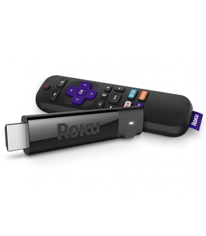 Roku Stick+ Lecteur multimédia de diffusion en continu 4K Streaming avec télécommande