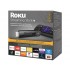 Roku Stick+ Lecteur multimédia de diffusion en continu 4K Streaming avec télécommande