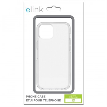 eLink Étui pour iPhone 13 TPU Transparent