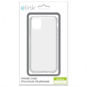 eLink Étui pour iPhone 11 Pro TPU Transparent