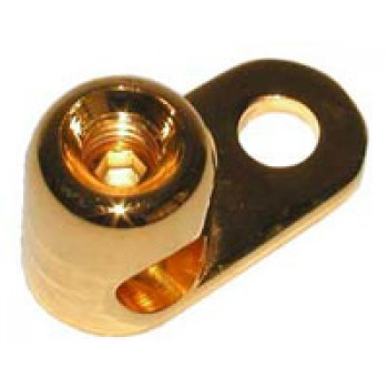 Power Pro Audio Gold plated terminal for 0 to 1 AWG wire