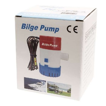 Pompe de cale submersible - 12V - 2.5A - 50L/heure