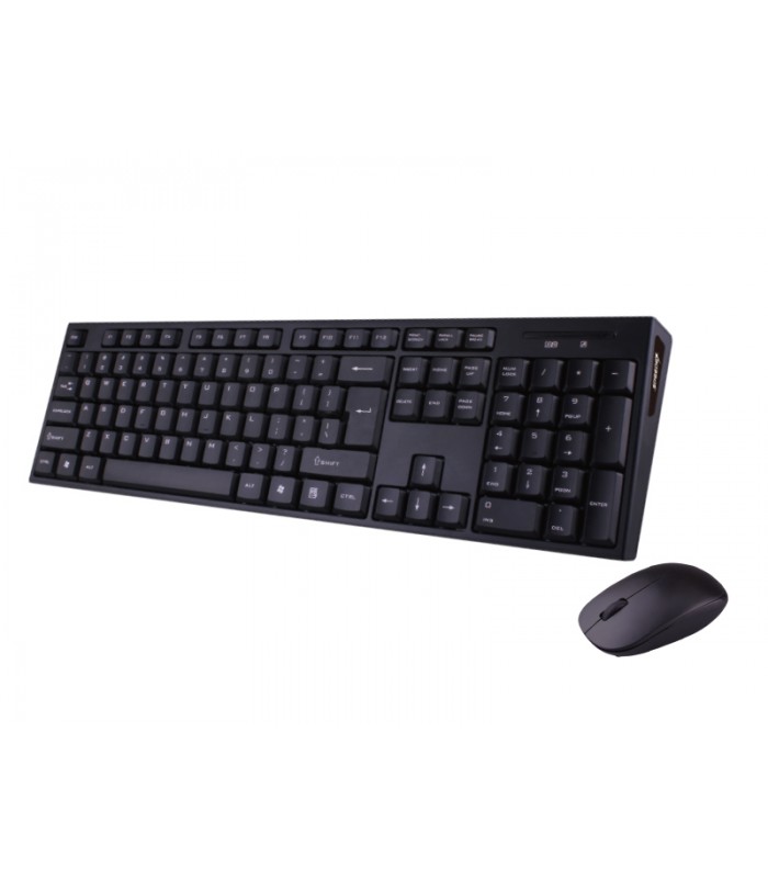 Ensemble de clavier sans fil 2.4Ghz et souris optique sans fil