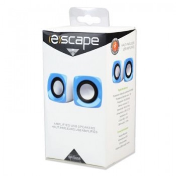 Haut-parleurs Escape portables alimentés par USB