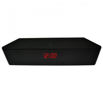 Haut-parleur Bluetooth à mains libres de Escape avec Radio FM - Noir