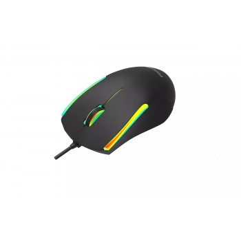 Souris de jeu USB Philips avec RGB «Ambiglow» FX 1200 dpi, ergonomique, résistante aux éclaboussures
