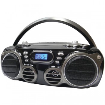 Sylvania SRCD682BT Bluetooth Boombox Portable CD Radio - Recertified