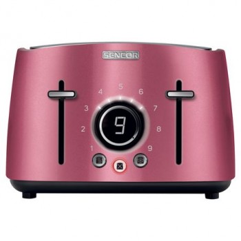 Sencor Electric Toaster 4 slices Premium Metallic Design Red ( STS-6074RD-NAA1 )