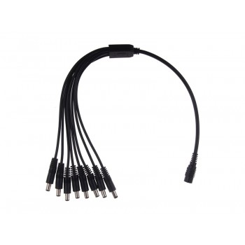 DC Power Splitter for CCTV 2.1mm 8 in 1