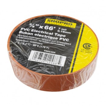 Ruban électrique en PVC SHOPRO - Orange