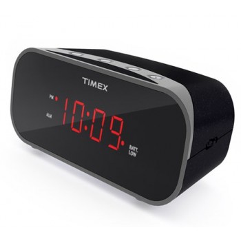 Timex Alarm Clock with 0.7” Red Display