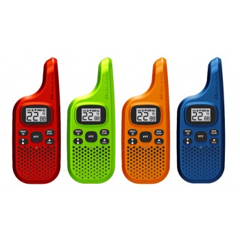 MIDLAND X TALKER 4 PACK OF 2-WAY RADIOS UP TO 16 MILES/25KM