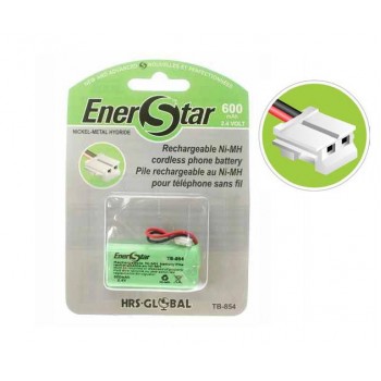 Pile rechargeable pour téléphone sans fil 2.4v 600mAh